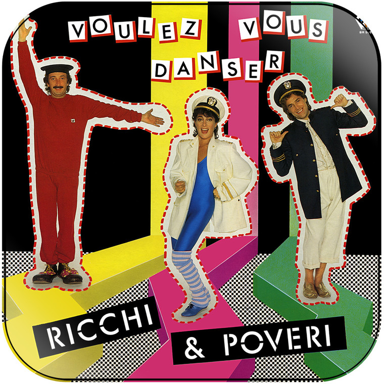 Ricchi e poveri voulez vous danser Album Cover Sticker Album Cover Sticker