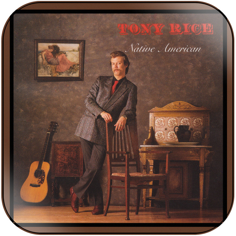 Tony Rice  native american Album Cover Sticker Album Cover Sticker Tony Rice  native american Album Cover Sticker Album Cover Sticker