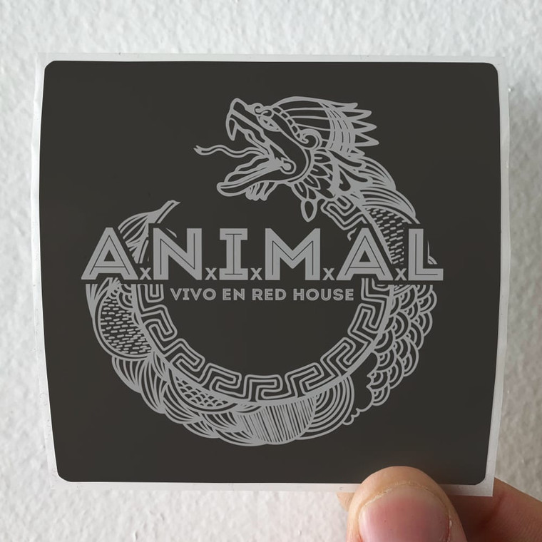 ANIMAL-Vivo-En-Red-House-Album-Cover-Sticker
