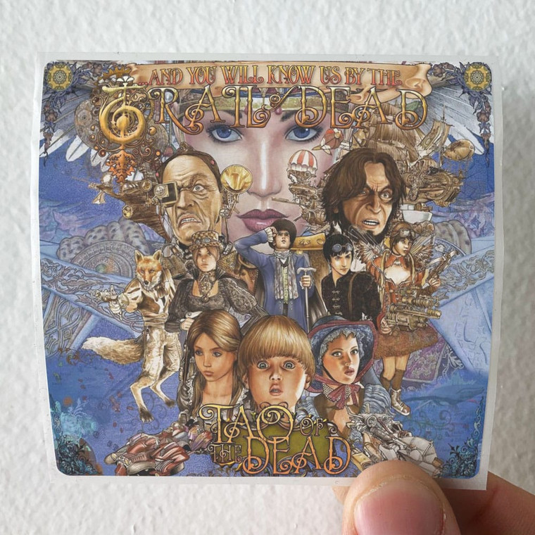 And-You-Will-Know-Us-by-the-Trail-of-Dead-Tao-Of-The-Dead-Album-Cover-Sticker And-You-Will-Know-Us-by-the-Trail-of-Dead-Tao-Of-The-Dead-Album-Cover-Sticker