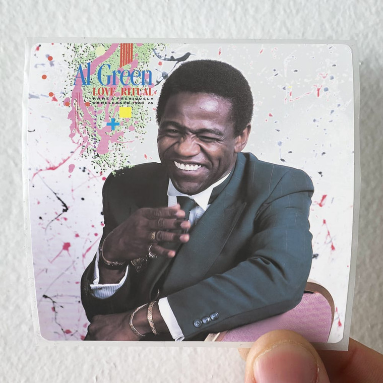 Al-Green-Love-Ritual-Rare-And-Previously-Unreleased-1968-1976-Album-Cover-Sticker