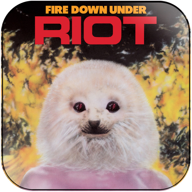 Riot fire down under Album Cover Sticker Album Cover Sticker