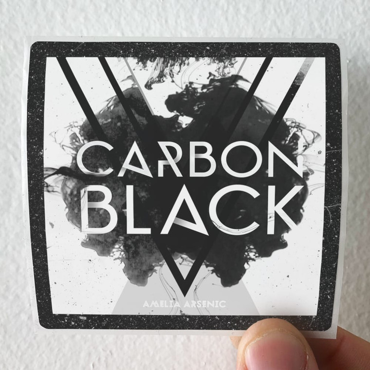 Amelia-Arsenic-Carbon-Black-Album-Cover-Sticker