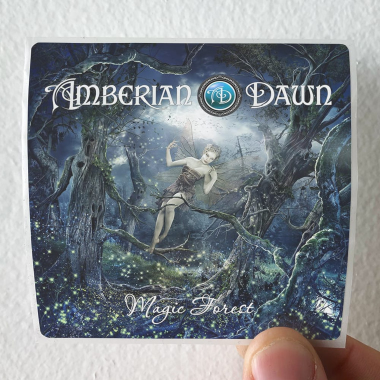 Amberian-Dawn-Magic-Forest-Album-Cover-Sticker