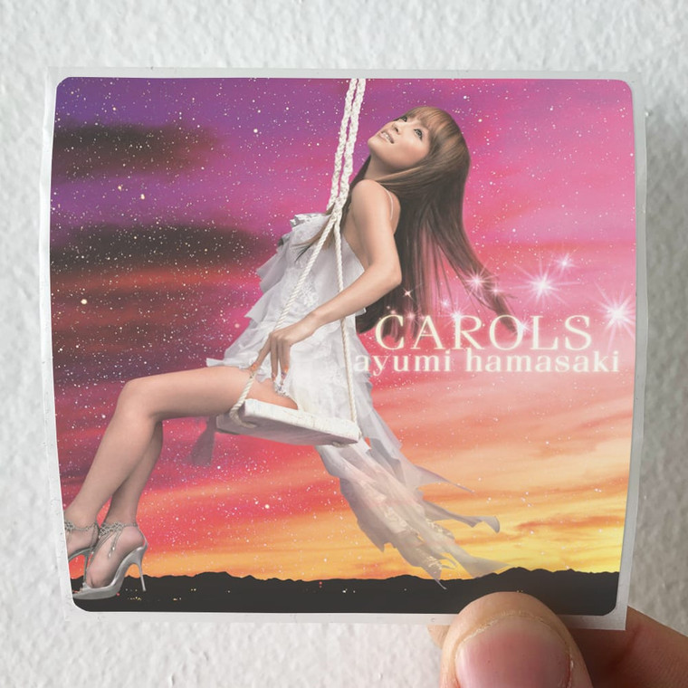 Ayumi-Hamasaki-Carols-Album-Cover-Sticker