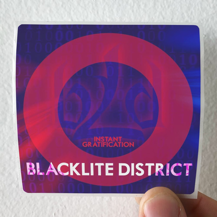 Blacklite-District-Instant-Gratification-Album-Cover-Sticker