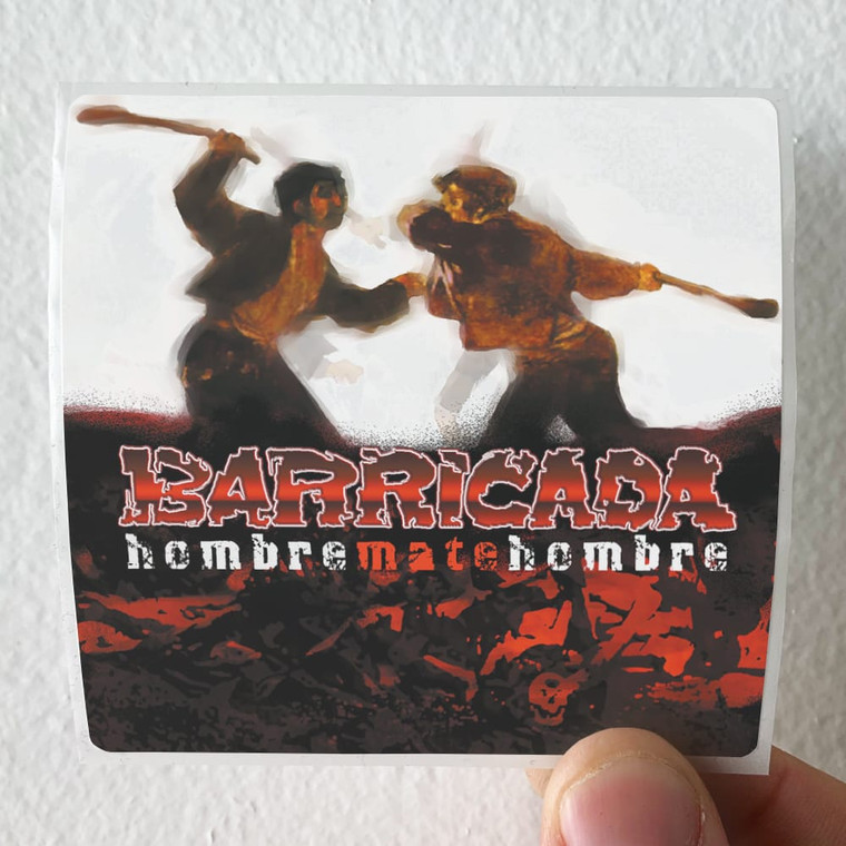Barricada-Hombre-Mate-Hombre-Album-Cover-Sticker