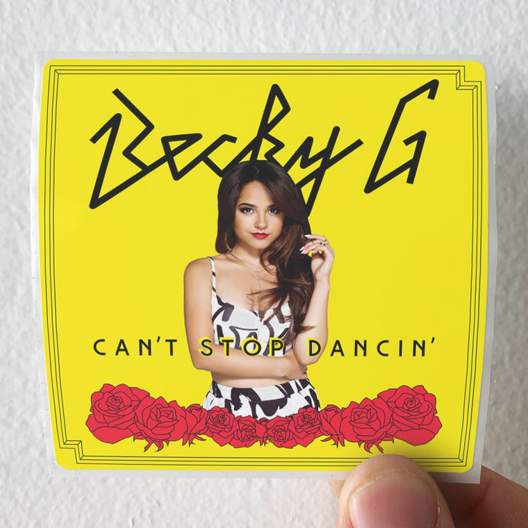 Becky-G-Cant-Stop-Dancin-Album-Cover-Sticker