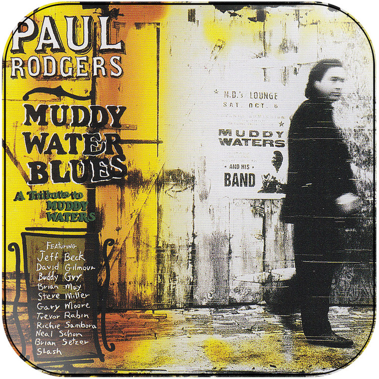 Paul Rodgers muddy water blues a tribute to muddy waters Album Cover Sticker Album Cover Sticker