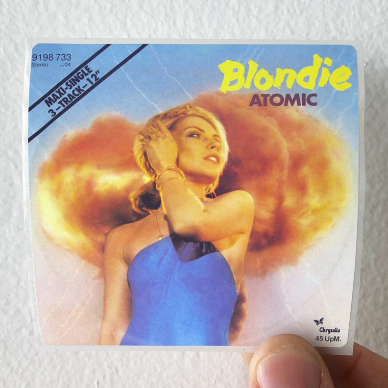 Blondie-Atomic-10-Album-Cover-Sticker