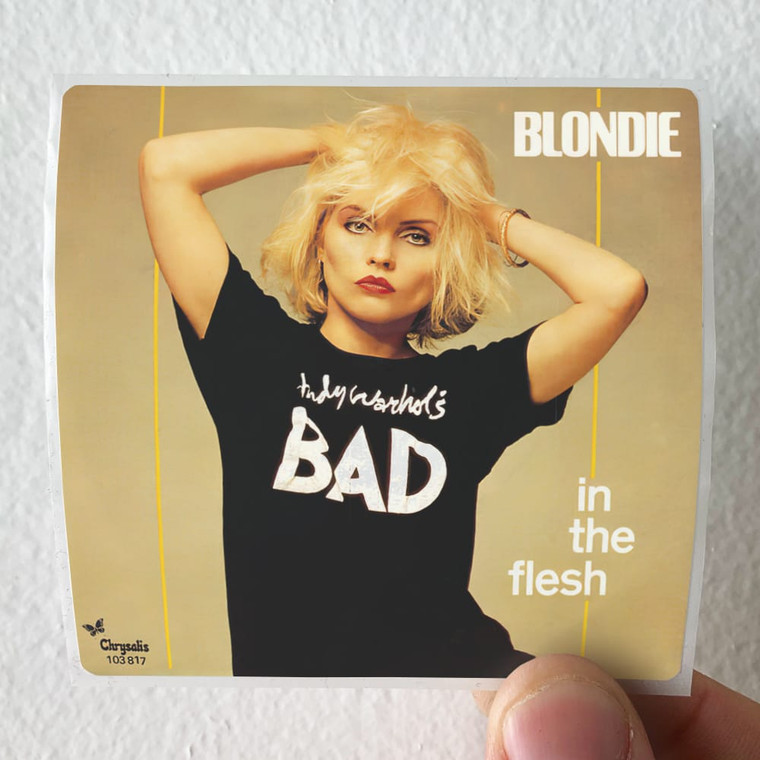 Blondie-In-The-Flesh-Album-Cover-Sticker