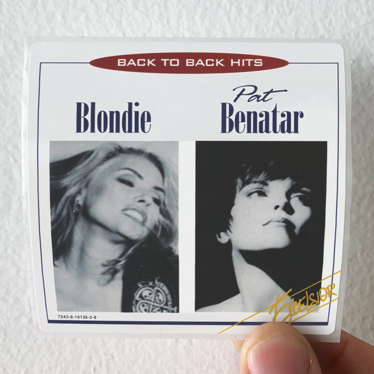 Blondie-Back-To-Back-Hits-Album-Cover-Sticker