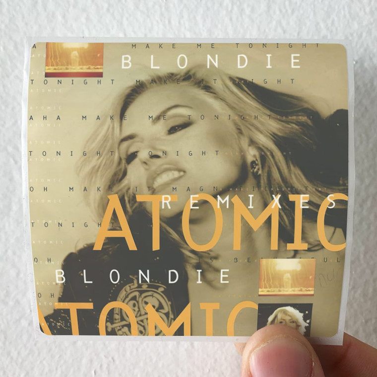 Blondie-Atomic-9-Album-Cover-Sticker