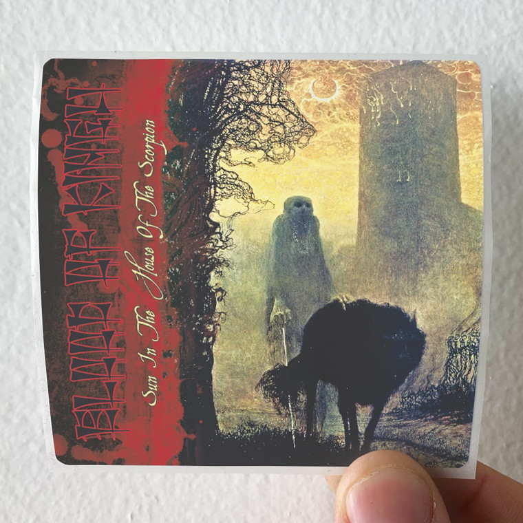 Blood-of-Kingu-Sun-In-The-House-Of-The-Scorpion-Album-Cover-Sticker