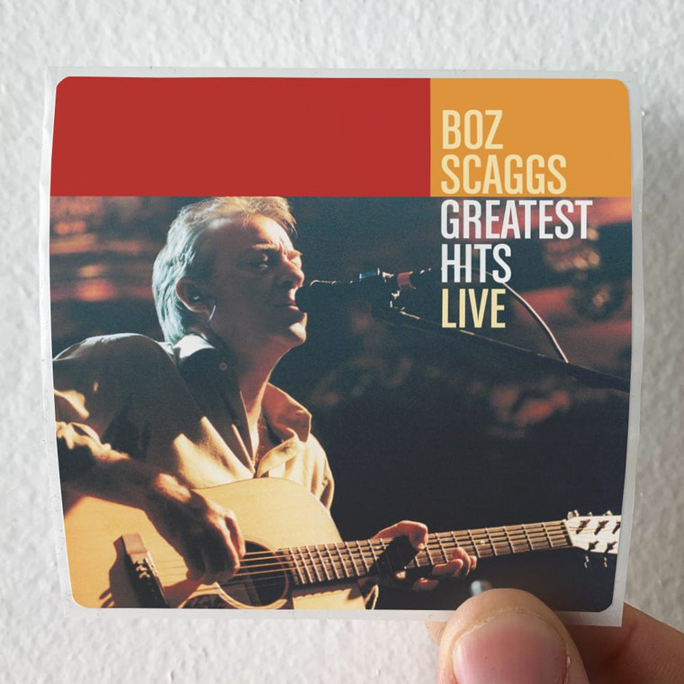 Boz-Scaggs-Greatest-Hits-Live-Album-Cover-Sticker