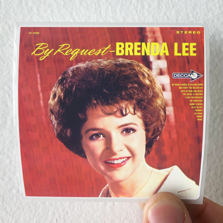 Brenda-Lee-By-Request-Album-Cover-Sticker