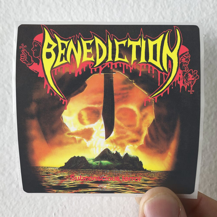 Benediction-Subconscious-Terror-Album-Cover-Sticker