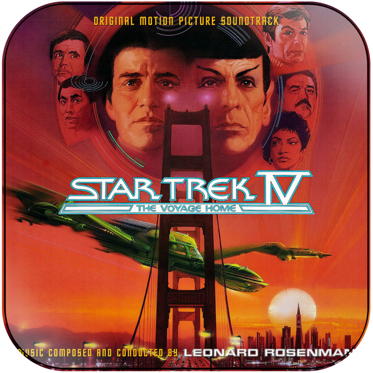Leonard Rosenman star trek iv the voyage home Album Cover Sticker Album Cover Sticker