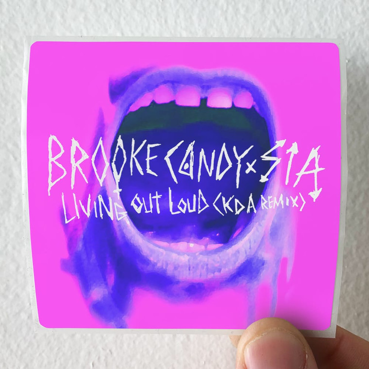 Brooke-Candy-Living-Out-Loud-1-Album-Cover-Sticker