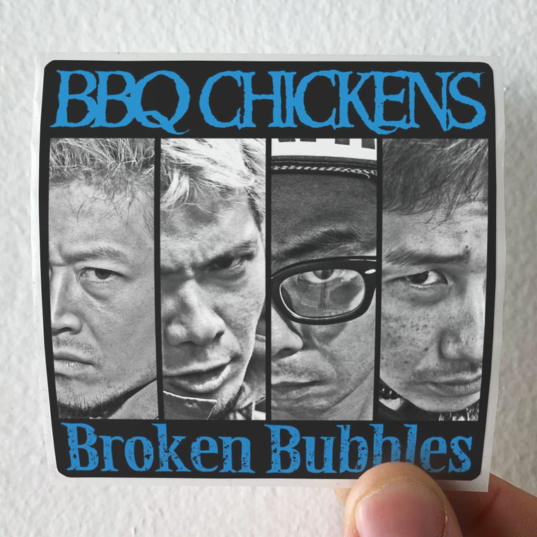 BBQ-CHICKENS-Broken-Bubbles-Album-Cover-Sticker