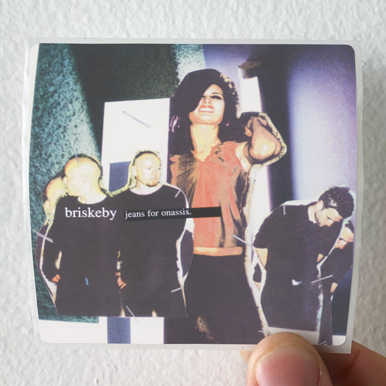 Briskeby-Jeans-For-Onassis-Album-Cover-Sticker
