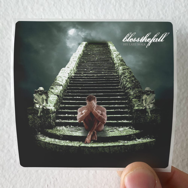 Blessthefall His Last Walk 1 Album Cover Sticker