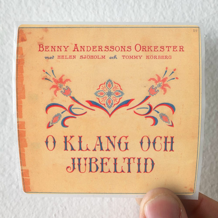 Benny-Anderssons-Orkester-O-Klang-Och-Jubeltid-Album-Cover-Sticker