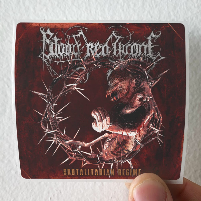 Blood-Red-Throne-Brutalitarian-Regime-Album-Cover-Sticker Blood-Red-Throne-Brutalitarian-Regime-Album-Cover-Sticker