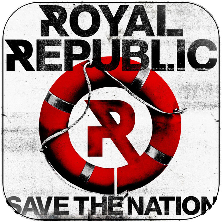 Royal Republic save the nation Album Cover Sticker Album Cover Sticker