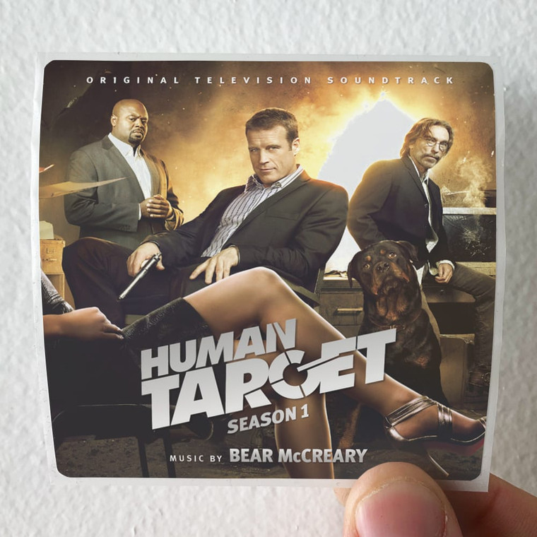 Bear-McCreary-Human-Target-Season-1-Album-Cover-Sticker