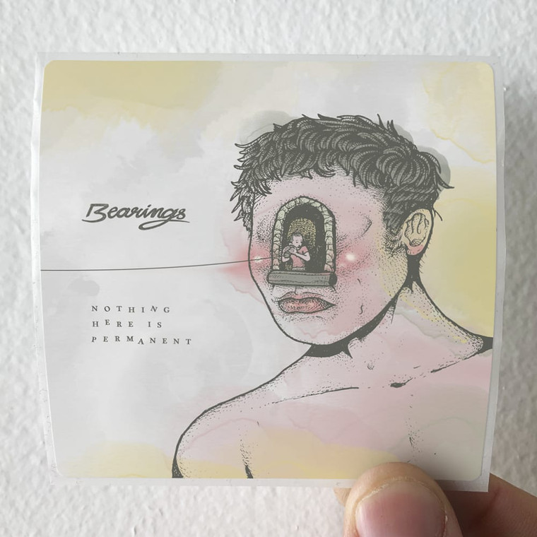 Bearings-Nothing-Here-Is-Permanent-Album-Cover-Sticker