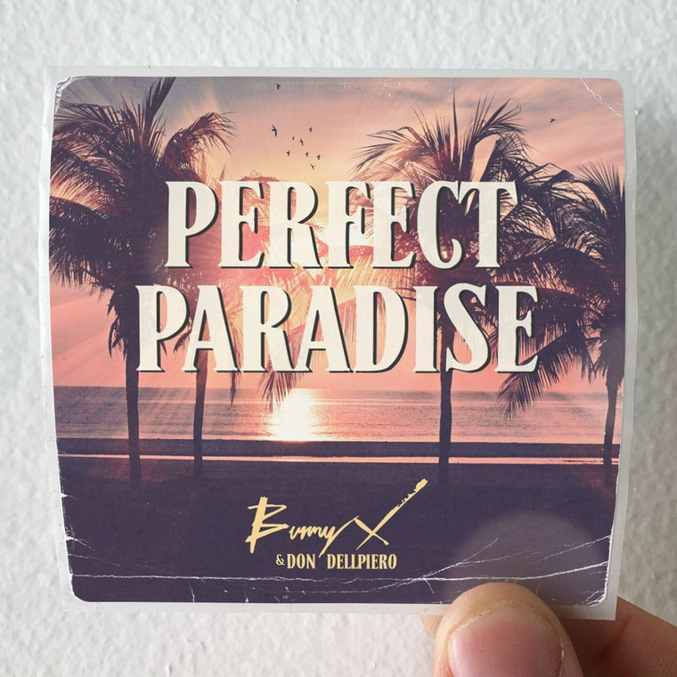Bunny-X-Perfect-Paradise-Album-Cover-Sticker