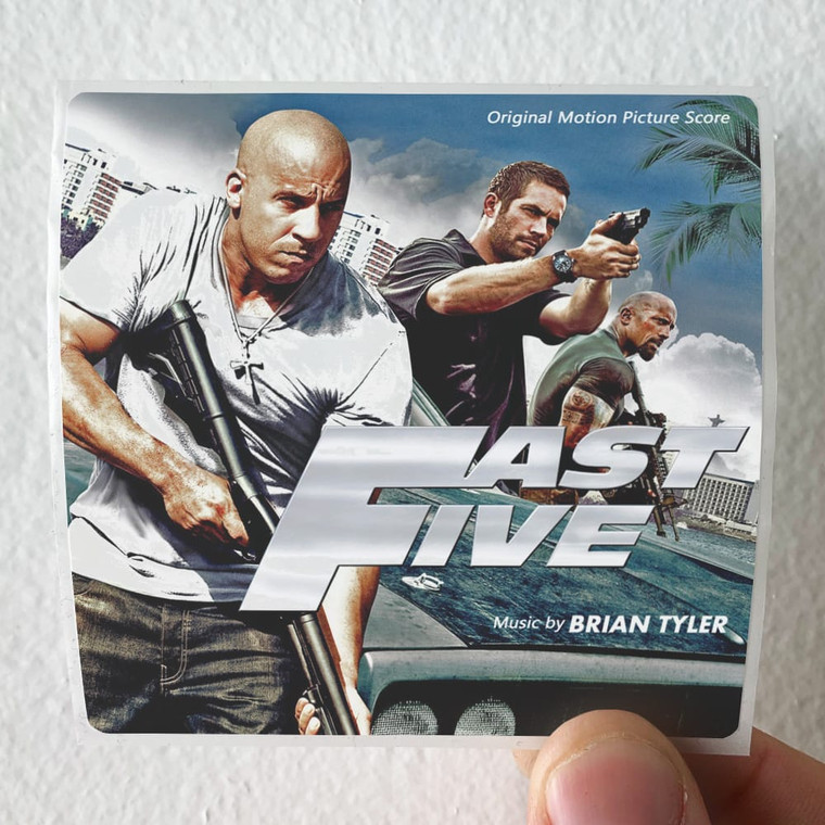 Brian-Tyler-Fast-Five-1-Album-Cover-Sticker