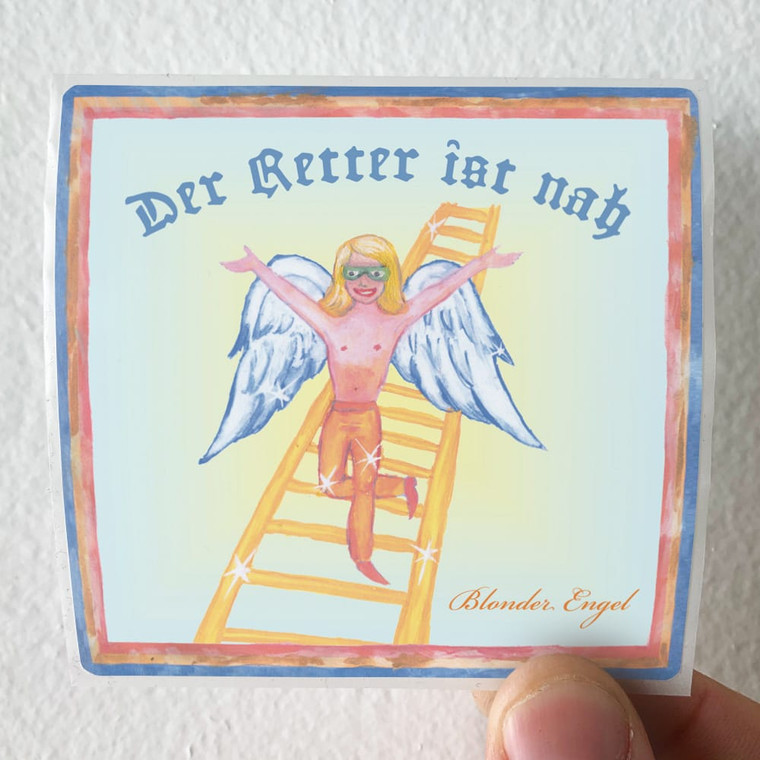 Blonder-Engel-Der-Retter-Ist-Nah-Album-Cover-Sticker