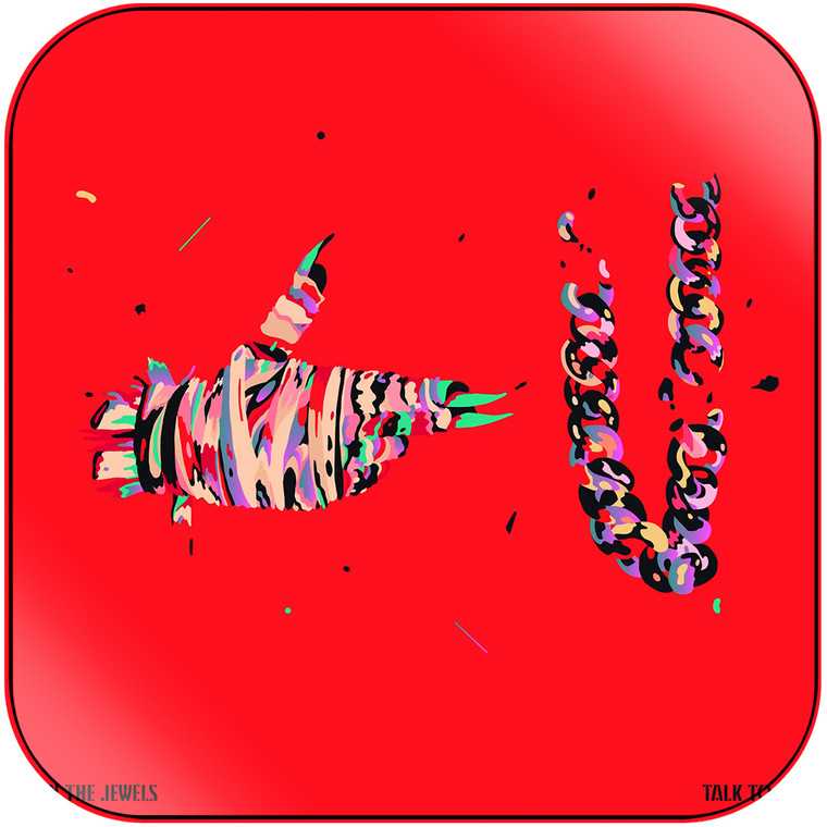 Run the Jewels talk to me Album Cover Sticker Album Cover Sticker