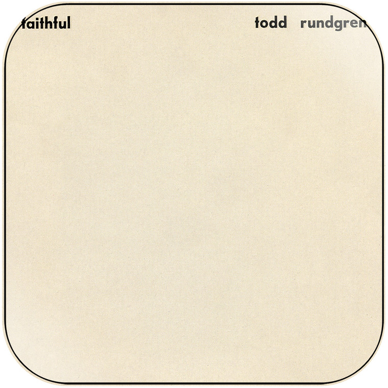 Todd Rundgren faithful Album Cover Sticker Album Cover Sticker