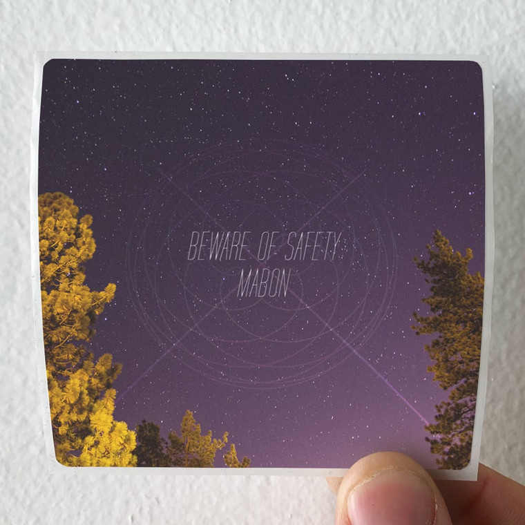 Beware-of-Safety-Mabon-Album-Cover-Sticker