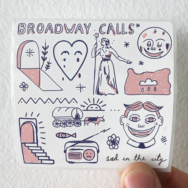 Broadway-Calls-Sad-In-The-City-Album-Cover-Sticker