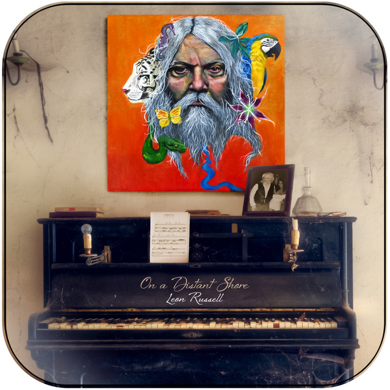 Leon Russell on a distant shore Album Cover Sticker Album Cover Sticker