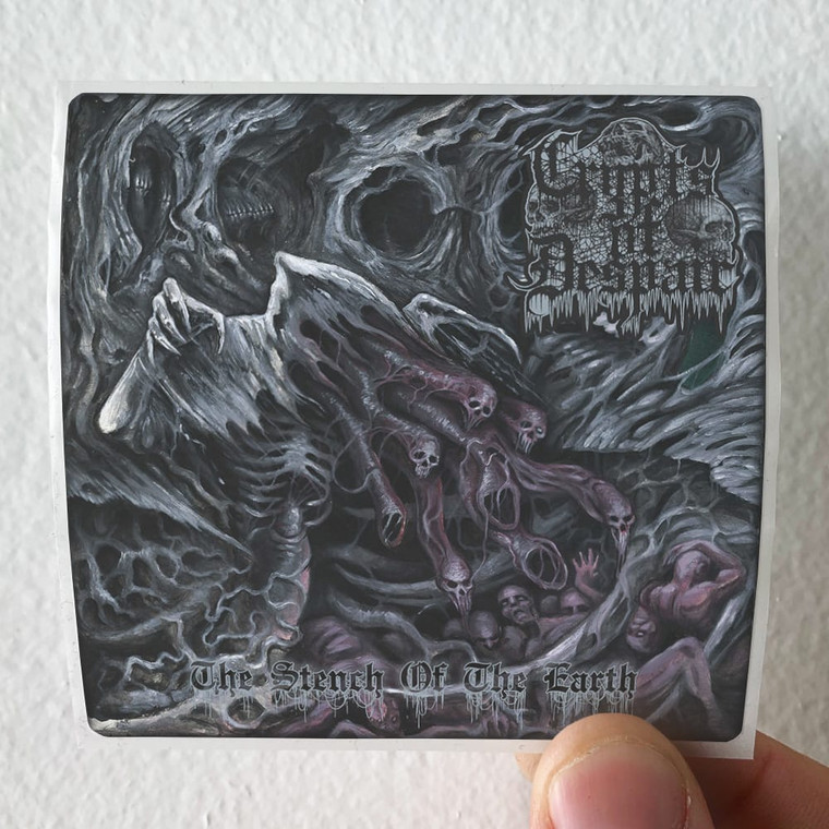 Crypts-Of-Despair-The-Stench-Of-The-Earth-Album-Cover-Sticker