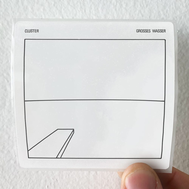 Cluster-Grosses-Wasser-Album-Cover-Sticker