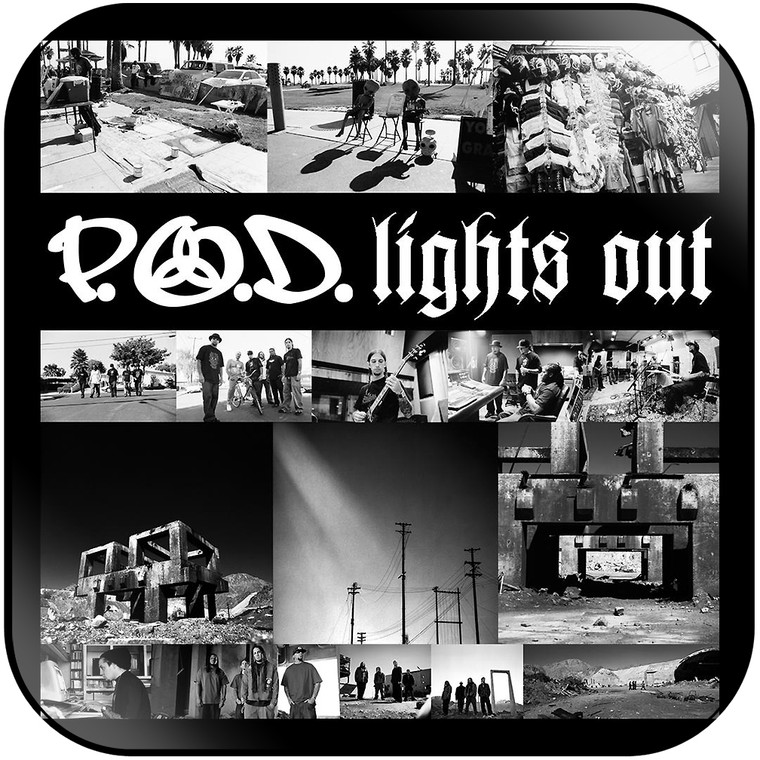 POD Lights Out Album Cover Sticker Album Cover Sticker