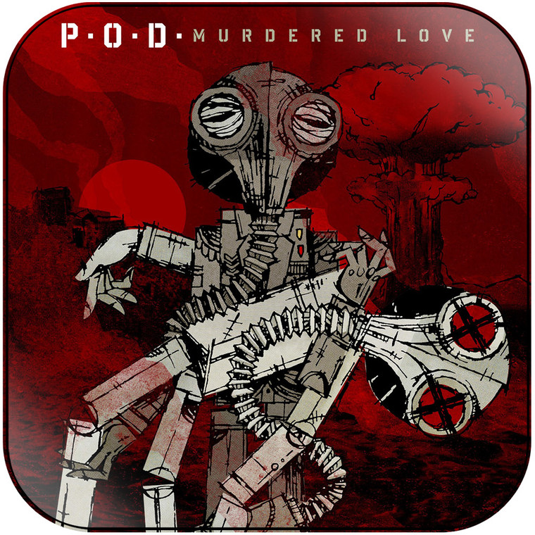 POD Murdered Love-1 Album Cover Sticker Album Cover Sticker