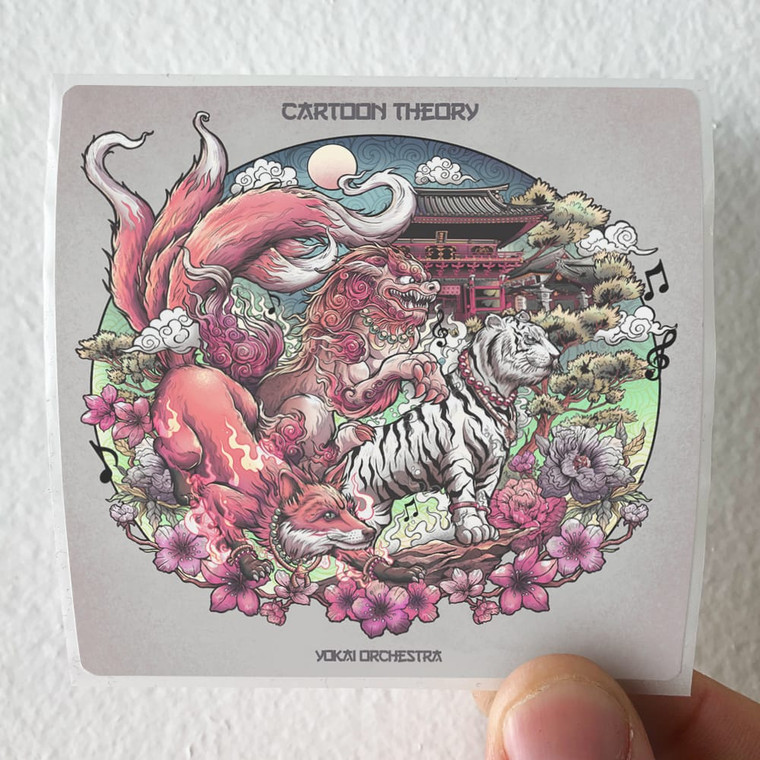 Cartoon-Theory-Yokai-Orchestra-Album-Cover-Sticker