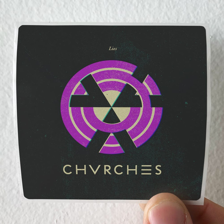 CHVRCHES-Lies-Album-Cover-Sticker