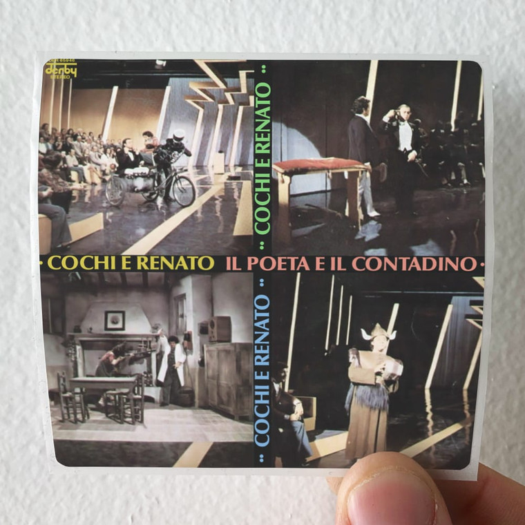 Cochi-e-Renato-Il-Poeta-E-Il-Contadino-Album-Cover-Sticker