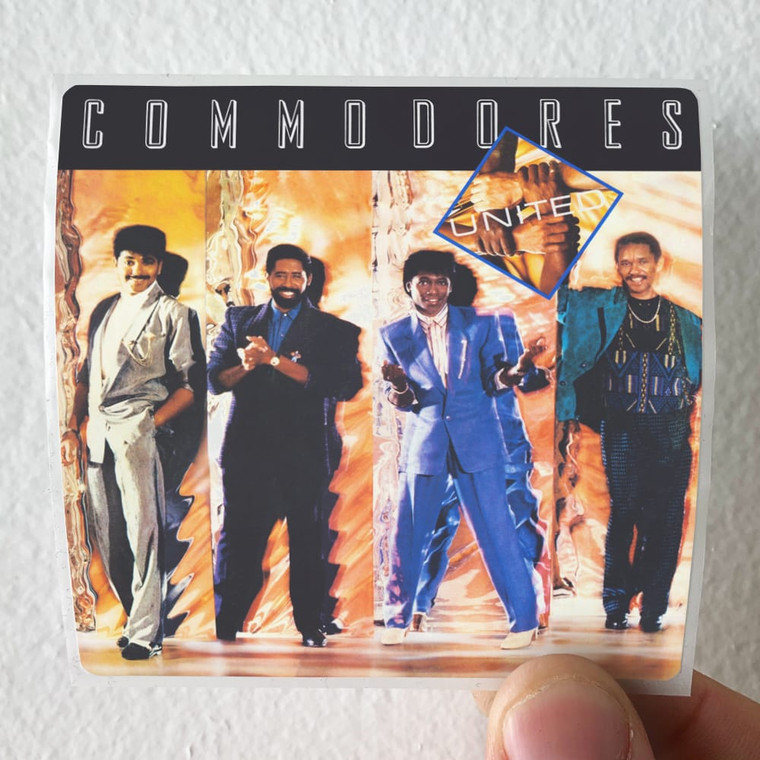 Commodores-United-Album-Cover-Sticker