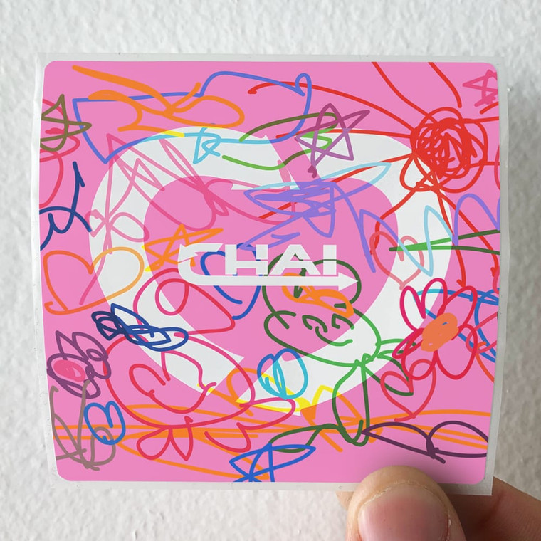CHAI-Great-Job-Album-Cover-Sticker