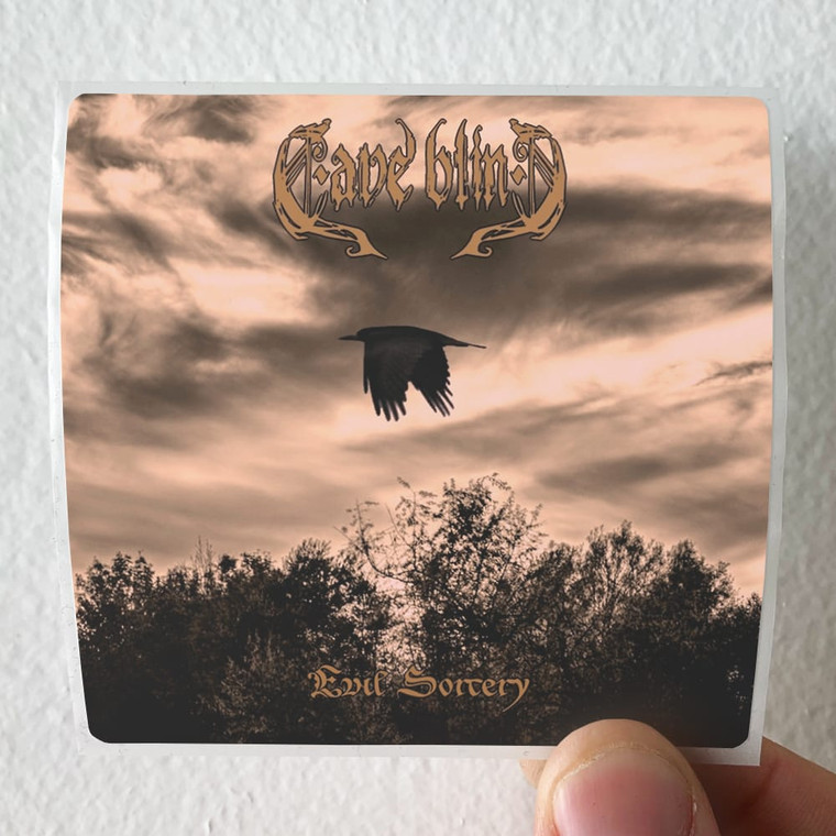 Cave-Blind-Evil-Sorcery-Album-Cover-Sticker