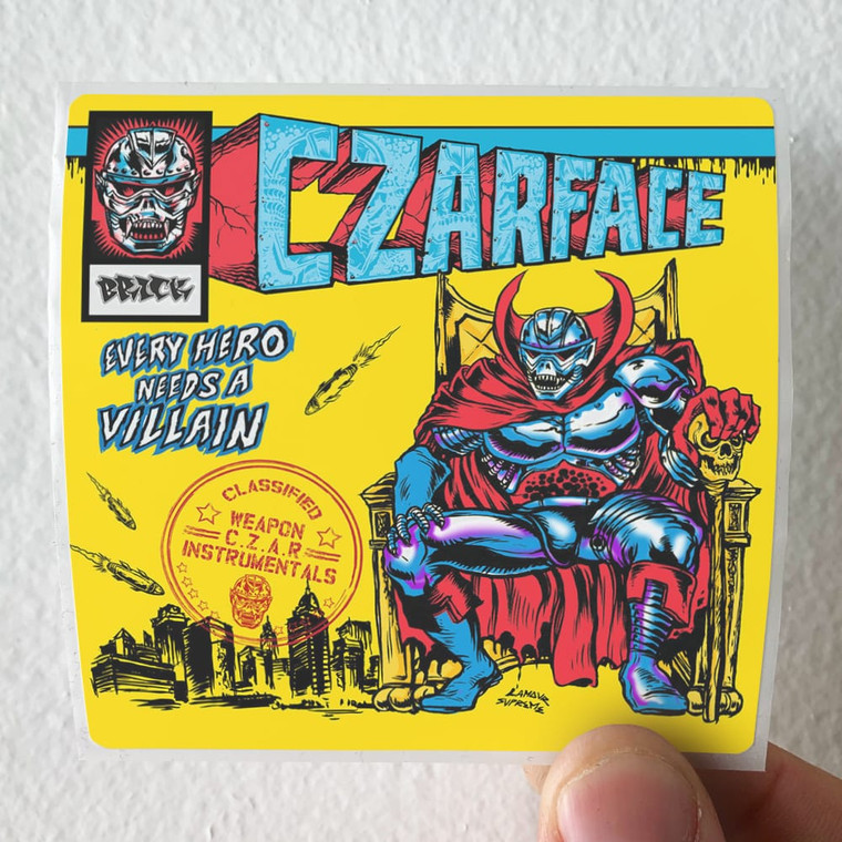 CZARFACE-Every-Hero-Needs-A-Villain-1-Album-Cover-Sticker